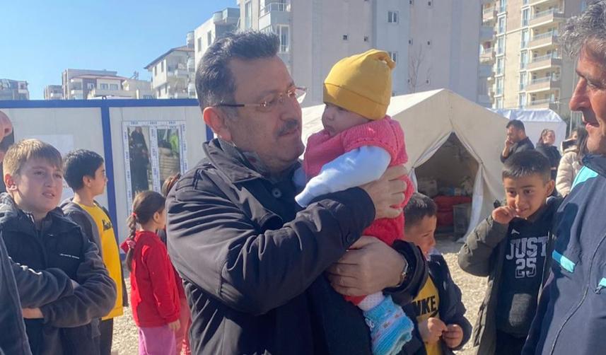 Afet bölgesinden dönen Başkan Genç izlenimlerini anlattı! 12