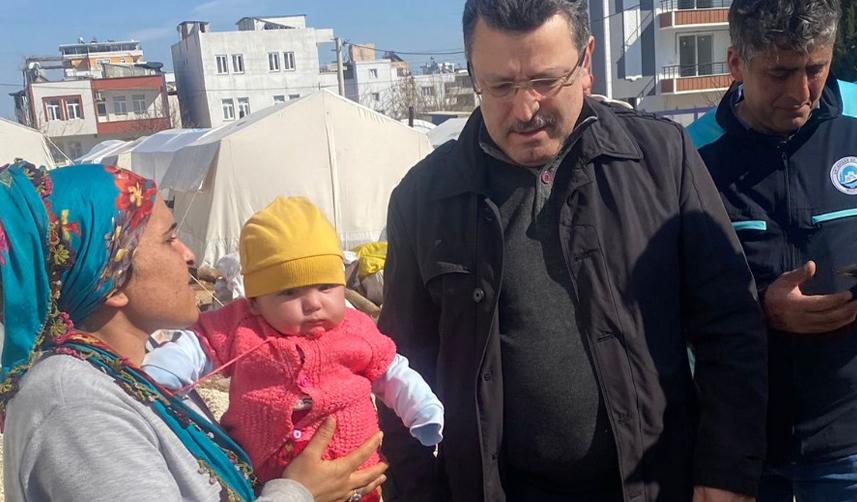 Afet bölgesinden dönen Başkan Genç izlenimlerini anlattı! 15