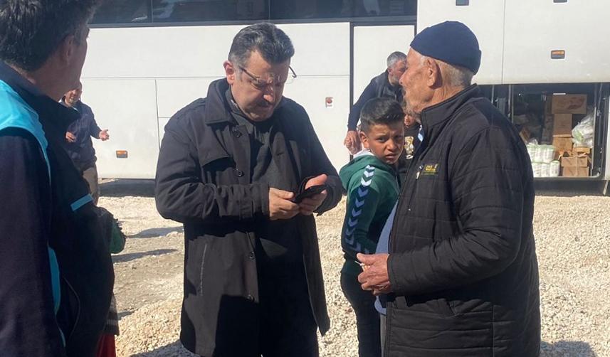 Afet bölgesinden dönen Başkan Genç izlenimlerini anlattı! 13