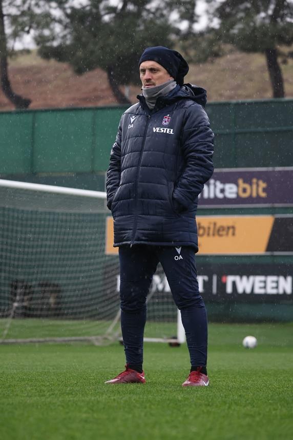 Trabzonspor 27.hafta oynayacağı  Kayserispor hazırlıklarını sürdürüyor 27