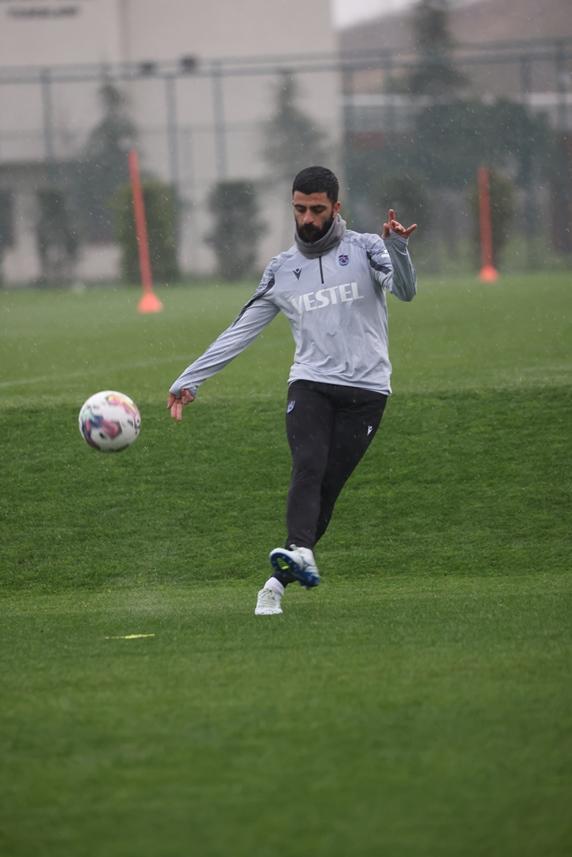 Trabzonspor 27.hafta oynayacağı  Kayserispor hazırlıklarını sürdürüyor 20