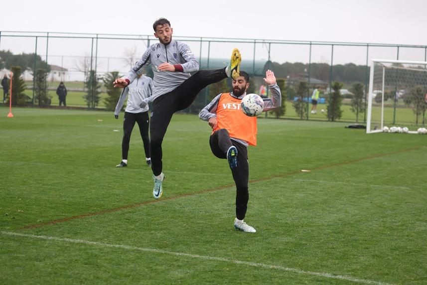 Trabzonspor 27.hafta oynayacağı  Kayserispor hazırlıklarını sürdürüyor 11