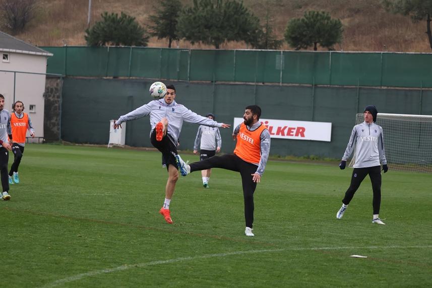 Trabzonspor 27.hafta oynayacağı  Kayserispor hazırlıklarını sürdürüyor 9