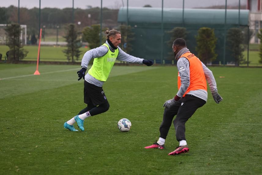 Trabzonspor 27.hafta oynayacağı  Kayserispor hazırlıklarını sürdürüyor 5