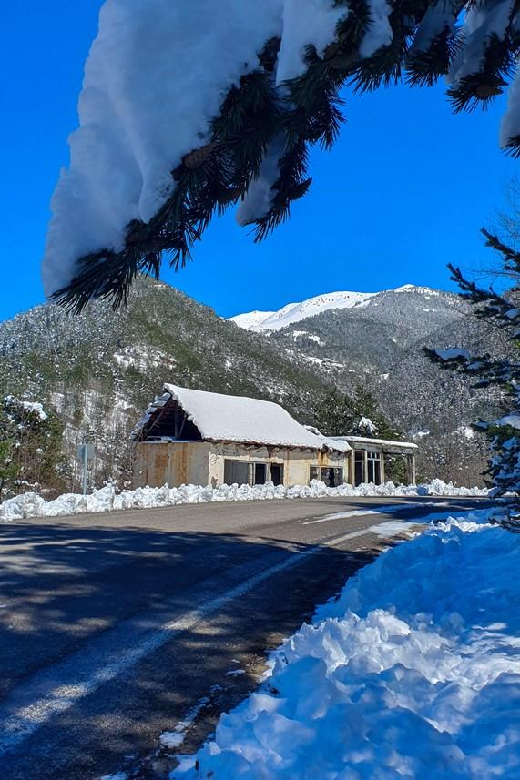 Gümüşhane'de bahar ayında buzdan şelaleler 3