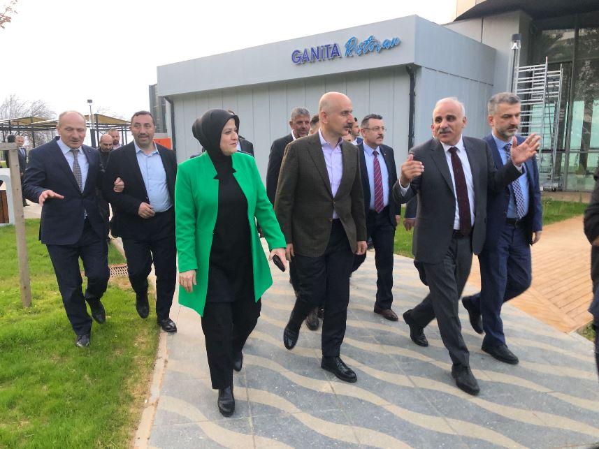 Bakan Karaismailoğlu Ganita’yı gezdi. 22