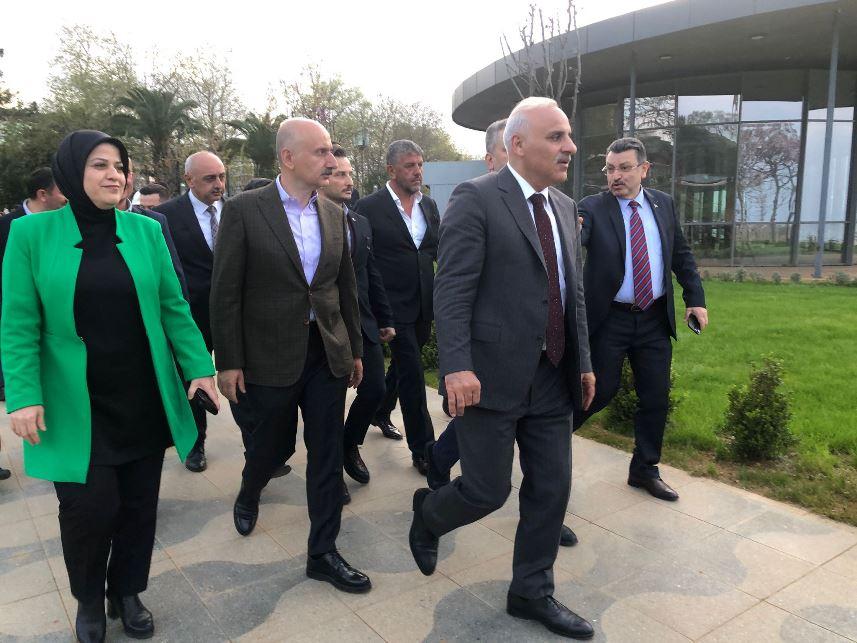 Bakan Karaismailoğlu Ganita’yı gezdi. 5