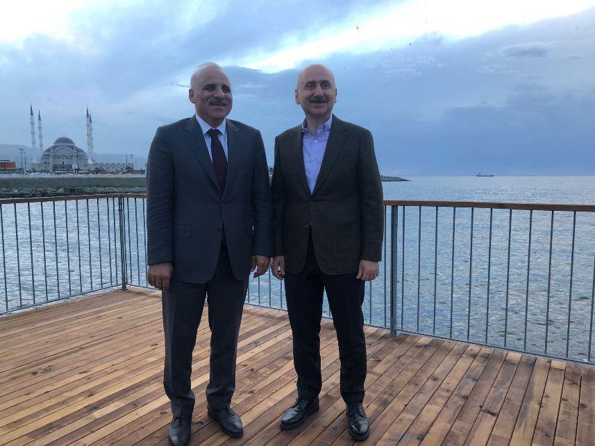 Bakan Karaismailoğlu Ganita’yı gezdi. 6