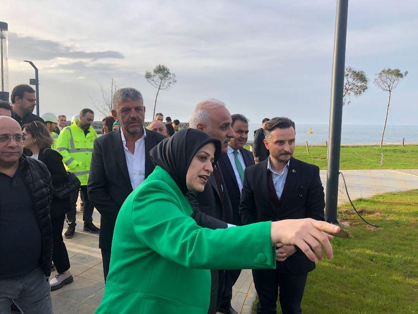 Bakan Karaismailoğlu Ganita’yı gezdi. 19