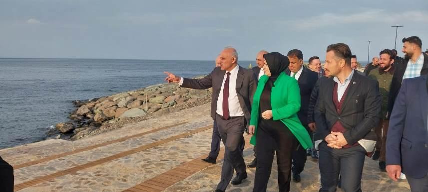 Bakan Karaismailoğlu Ganita’yı gezdi. 10