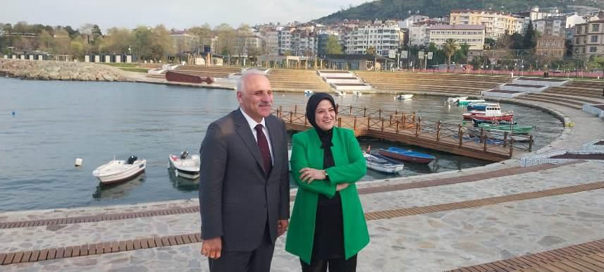 Bakan Karaismailoğlu Ganita’yı gezdi. 9