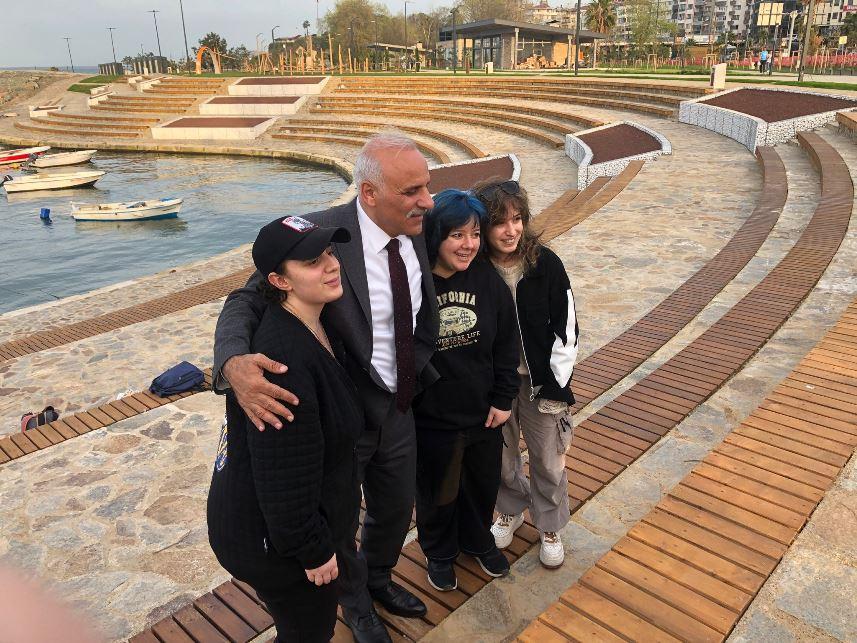 Bakan Karaismailoğlu Ganita’yı gezdi. 8