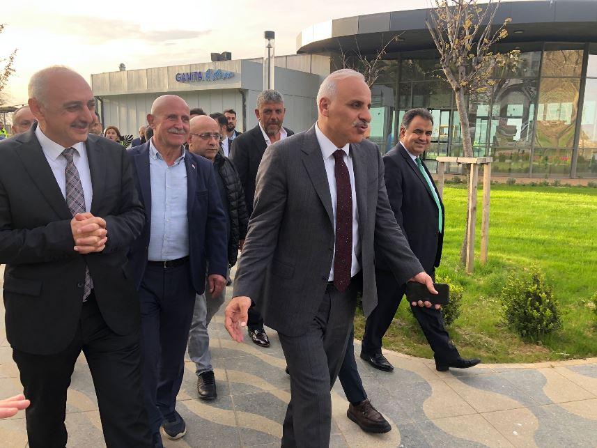 Bakan Karaismailoğlu Ganita’yı gezdi. 18