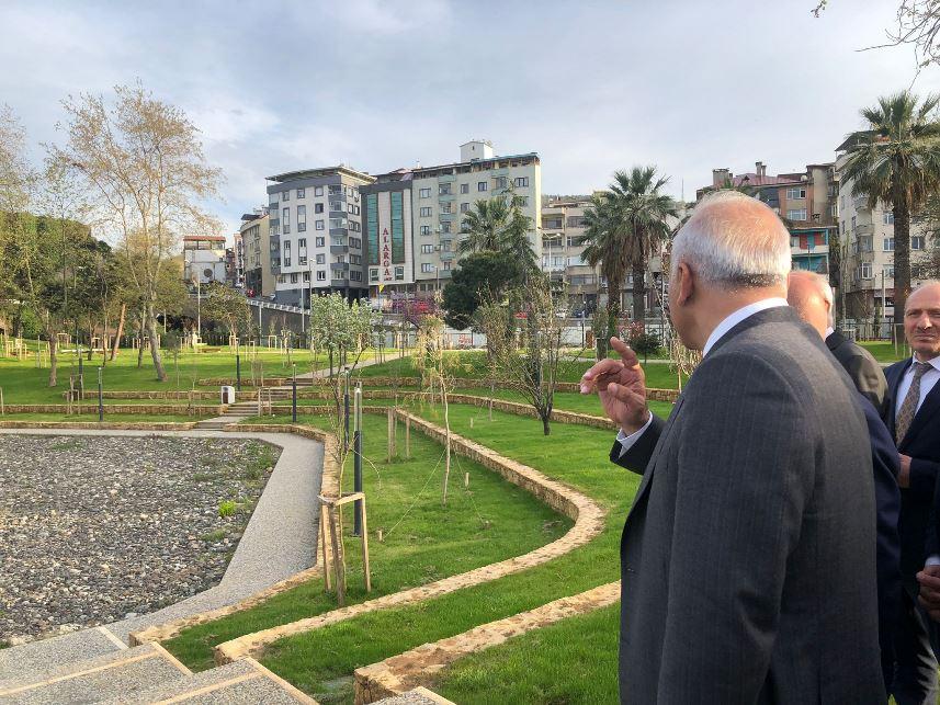 Bakan Karaismailoğlu Ganita’yı gezdi. 17