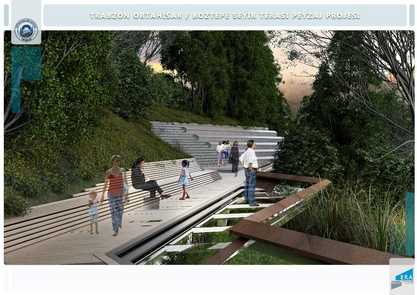 Trabzon’da Boztepe seyir terası açılıyor! 5