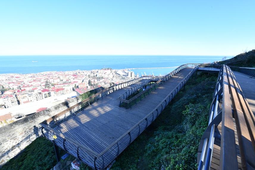 Trabzon’da Boztepe seyir terası açılıyor! 10
