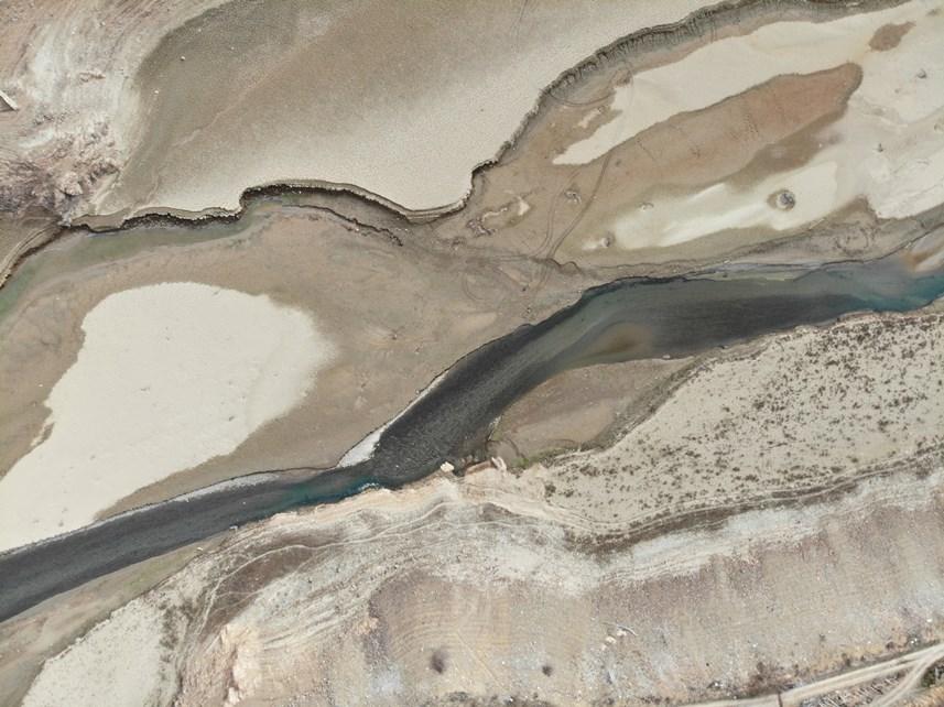 Gümüşhane'de Kış mevsiminde çöle dönen Torul Baraj Gölü’nde su seviyesi normale döndü 3