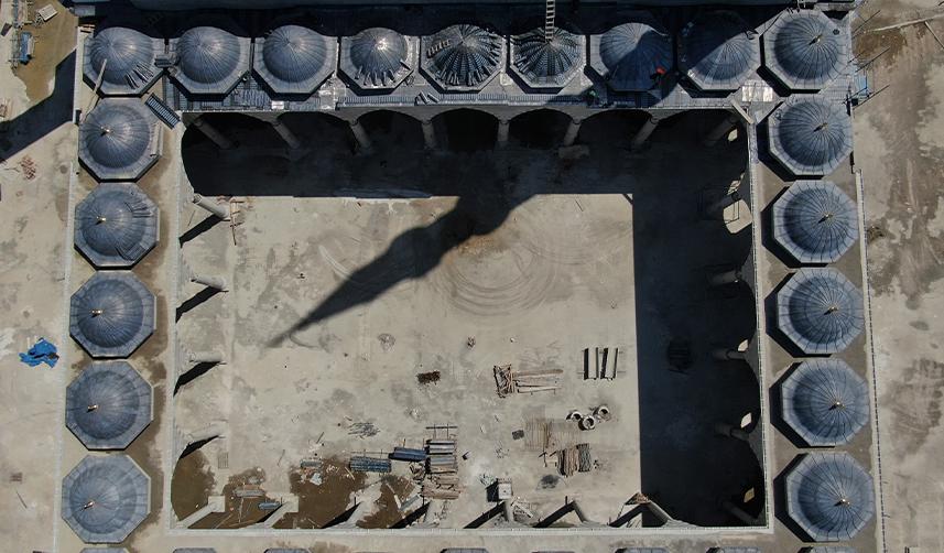 Merakla bekleniyor! Doğu Karadeniz'in en büyük camisi açılışa hazırlanıyor 6