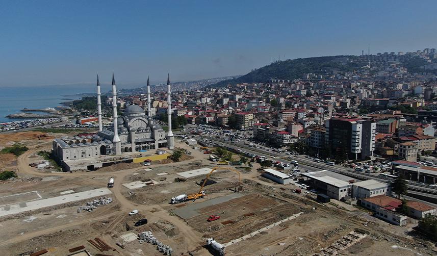 Merakla bekleniyor! Doğu Karadeniz'in en büyük camisi açılışa hazırlanıyor 1