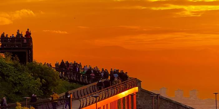Boztepe Seyir Terası bayram tatilinin vazgeçilmezi oldu! 5