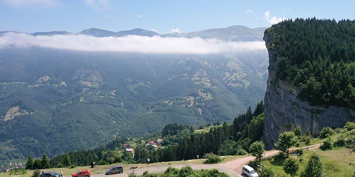 Trabzon'da doğaseverlerin yeni rotası Şahinkaya 6