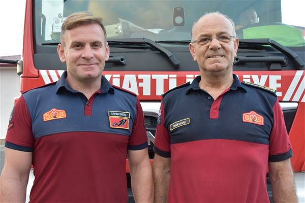 Trabzon'da itfaiyeci kardeşler 17 yıldır insanların yardımına koşuyor 2
