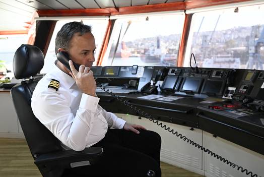 Trabzon Limanı'ndaki Barbaros Hayrettin Paşa Gemisi hazırlanıyor 7