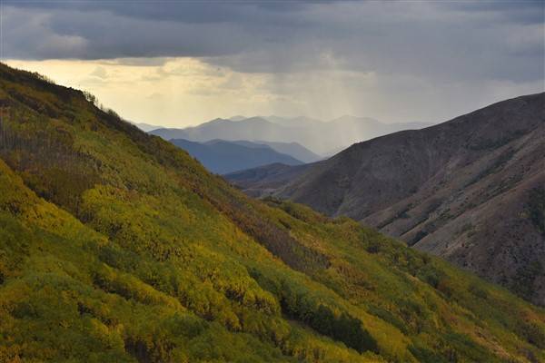 Gümüşhane dağları sonbaharda büyüledi 15