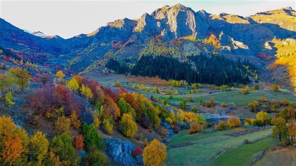 Artvin'de sonbahar renkleri kendini gösterdi 2