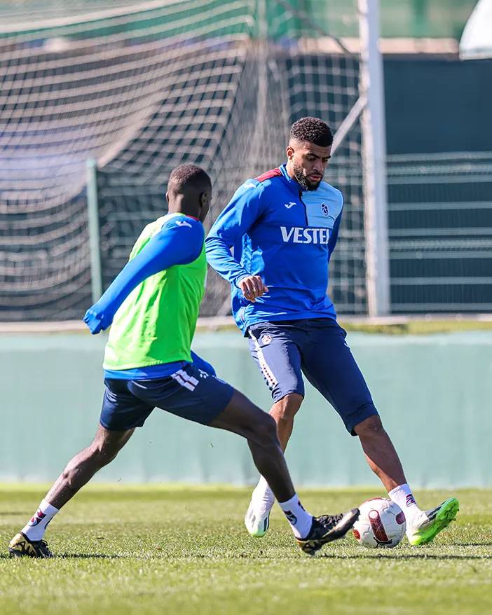 Trabzonspor Başakşehir maçı hazırlıklarına başladı 14