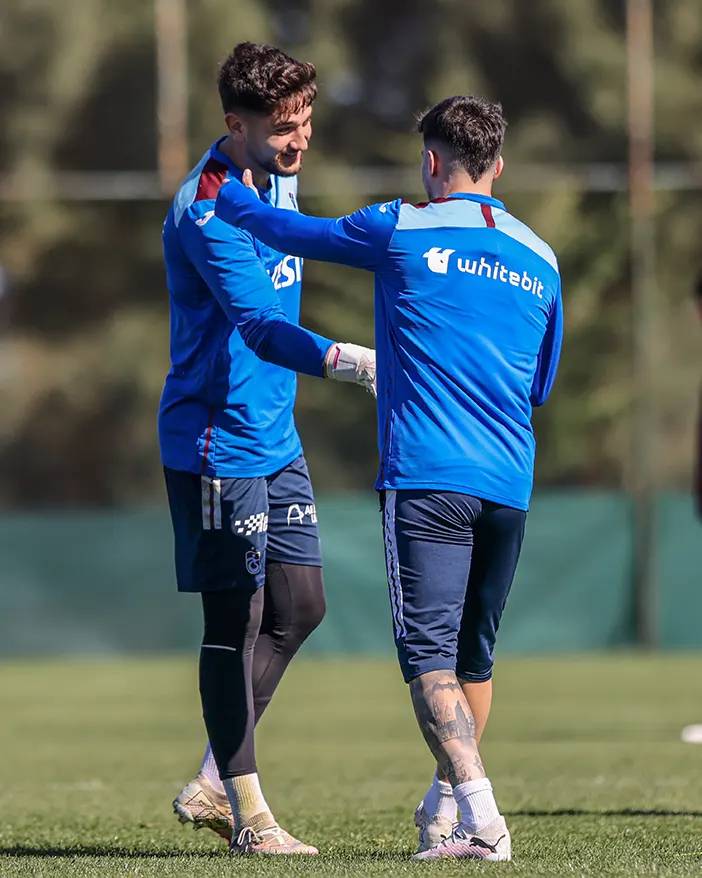 Trabzonspor Başakşehir maçı hazırlıklarına başladı 9