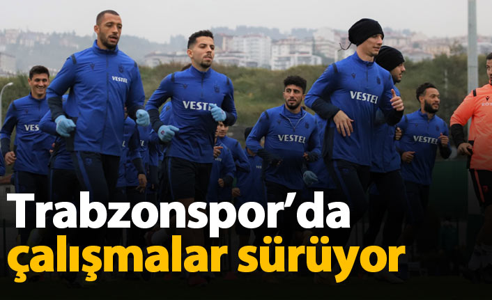 Trabzonspor Erzurum maçına hazırlanıyor