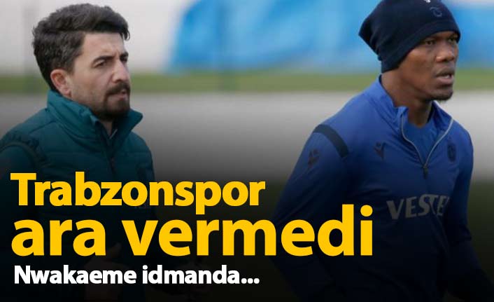 Trabzonspor ara vermeden Kayseri hazırlıklarına başladı
