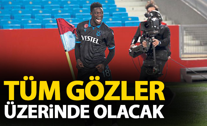 Trabzonspor&#039;un en büyük kozu Ekuban