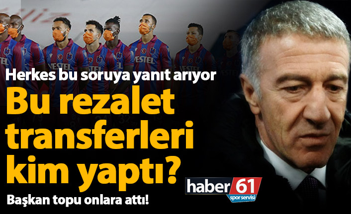 Trabzonspor&#039;da bu transferleri kim yaptı?