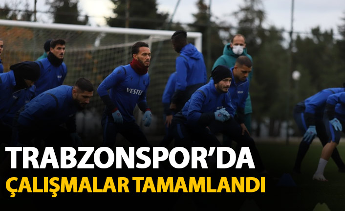 Trabzonspor&#039;da Rizespor maçı hazırlıkları tamamlandı