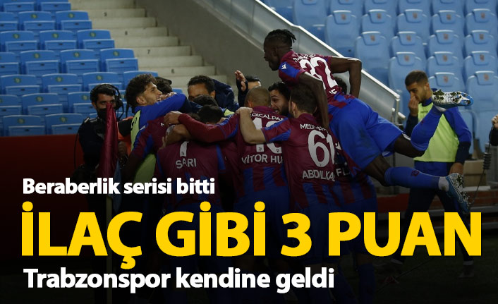 Trabzonspor Çaykur Rizespor&#039;u yendi 3 puanı aldı