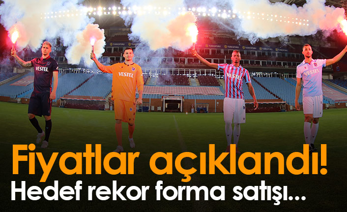 Trabzonspor&#039;da yeni formaların fiyatları belli oldu
