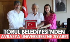 Torul Belediye başkanından Avrasya Üniversitesi'ne ziyaret