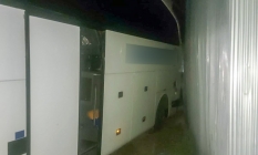 Trabzon'dan Iğdır'a giden otobüs kaza yaptı: 6 yaralı