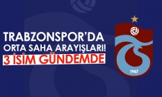 Trabzonspor'da orta saha arayışları! 3 isim gündemde