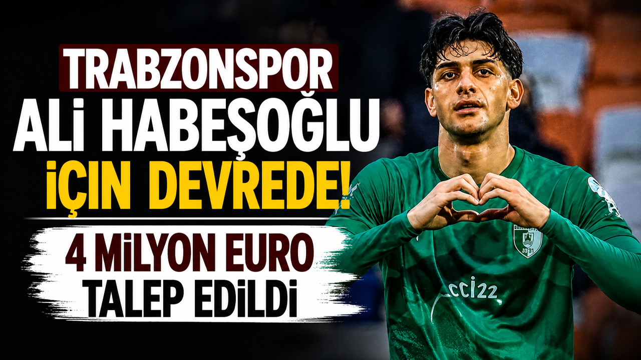 Trabzonspor Ali Habeşoğlu için devrede! 4 milyon Euro talep edildi