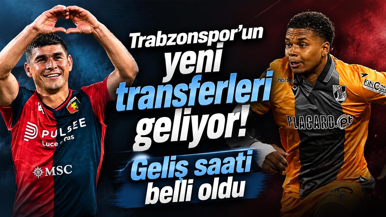 Trabzonspor’un yeni transferleri geliyor! Geliş saati belli oldu
