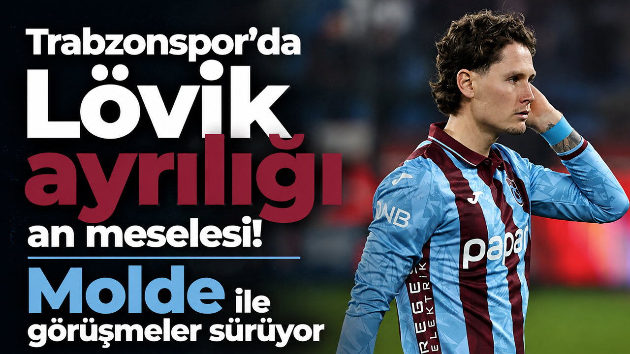 Trabzonspor’da Lövik ayrılığı an meselesi! Molde ile görüşmeler sürüyor
