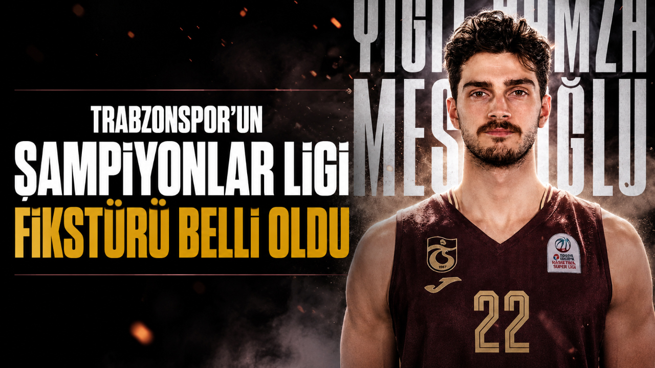 Trabzonspor'un şampiyonlar ligi fikstürü belli oldu