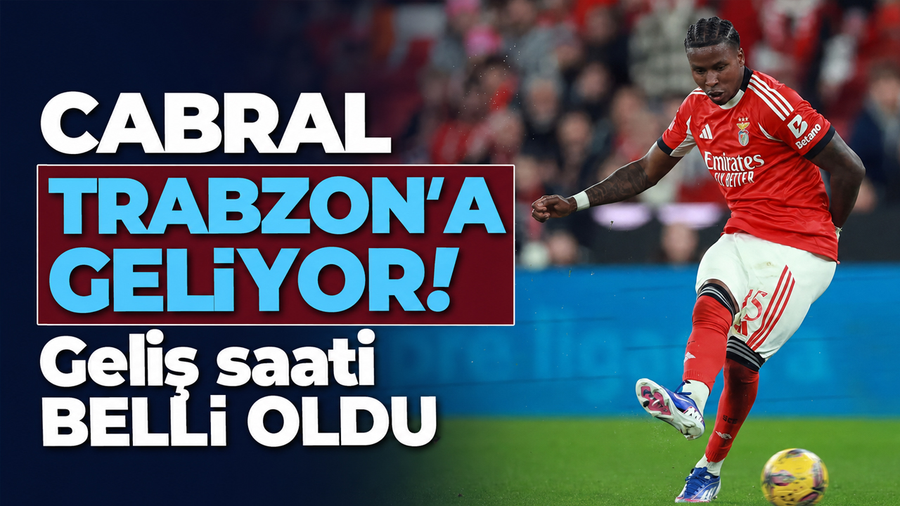Cabral Trabzon’a geliyor! Geliş saati belli oldu