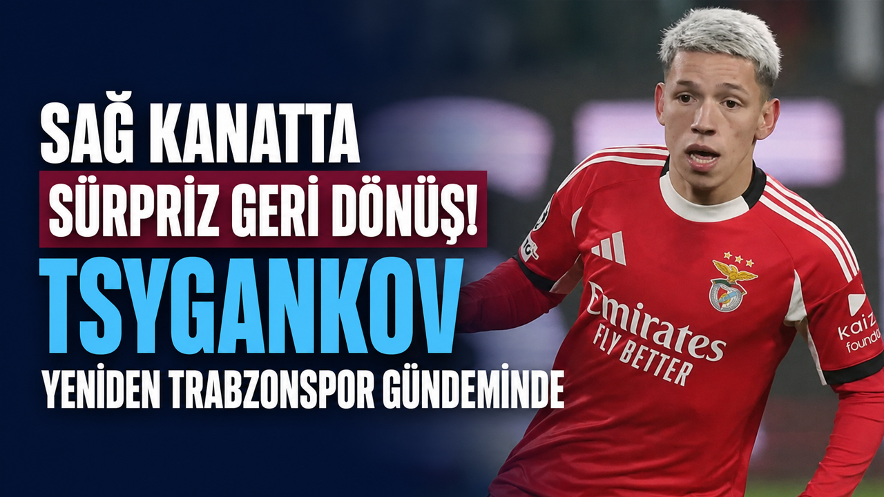 Sağ kanatta sürpriz geri dönüş! Tsygankov yeniden Trabzonspor gündeminde