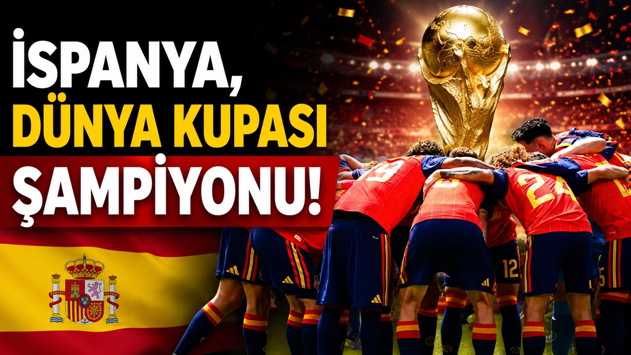 2026 Dünya Kupası şampiyonu İspanya oldu
