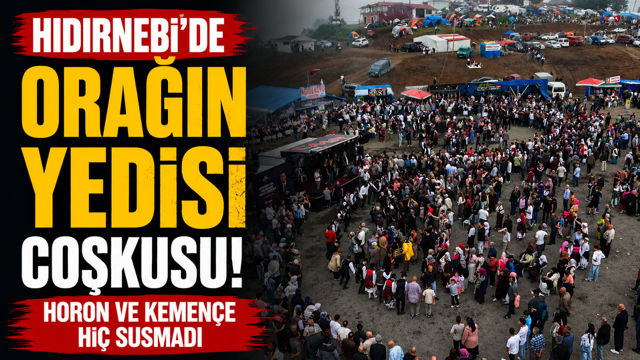 Hıdırnebi'de "Orağın Yedisi" coşkusu! Horon ve kemençe hiç susmadı