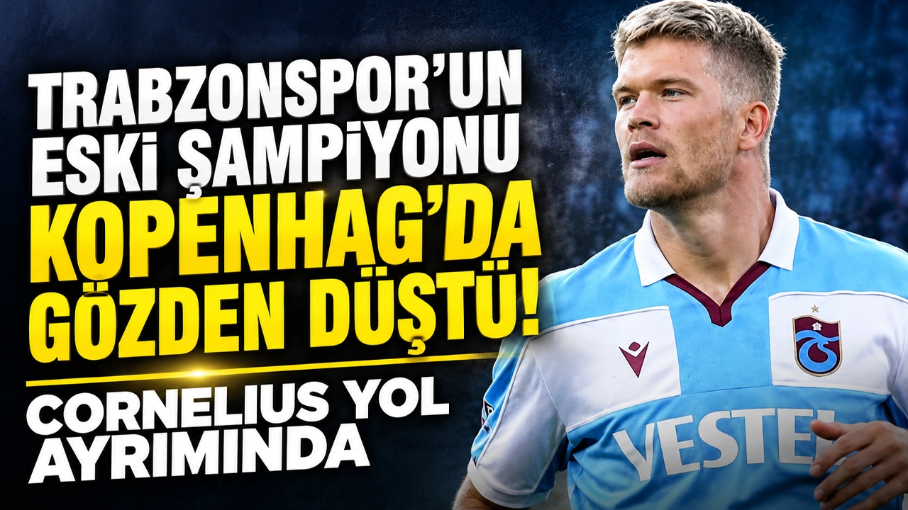 Trabzonspor'un eski şampiyonu Kopenhag'da gözden düştü! Cornelius yol ayrımında